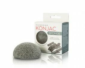 Губка Konjac с бамбуковым древесным углем